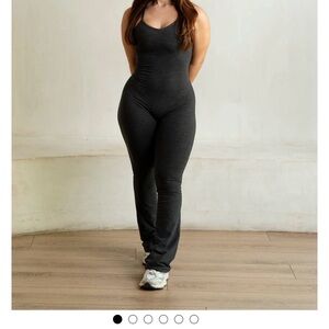 For The Peach- Dusk Cloud Flare Bodysuit